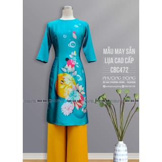 Áo Dài Cách Tân Lụa Cao Cấp CBC472 Áo Dài Cách Tân Lụa Cao Cấp CBC472